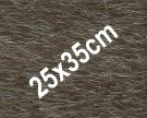 321-202L High pile Ministoff Stückchen ± 25 x 35cm